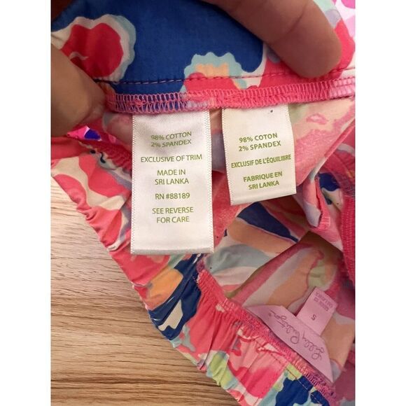 Lilly Pulitzer Pull On Shorts In Multi Playa Hermosa Sz Small - Picture 6 of 9